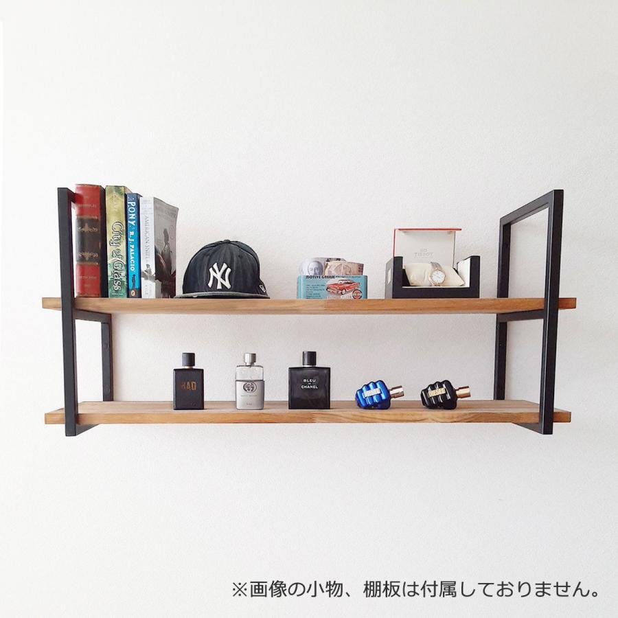 スクエア棚受 2口 角パイプタイプ 棚受け金具2個セット 高さ45cm スクエア棚受 2口 角パイプタイプ 棚受け金具2個セット 高さ45cm
