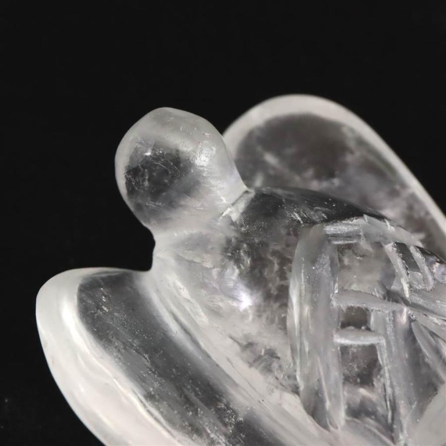 ヒマラヤ水晶 マニカラン産 77mm エンジェル 天使 置物 85.6g 【榎本