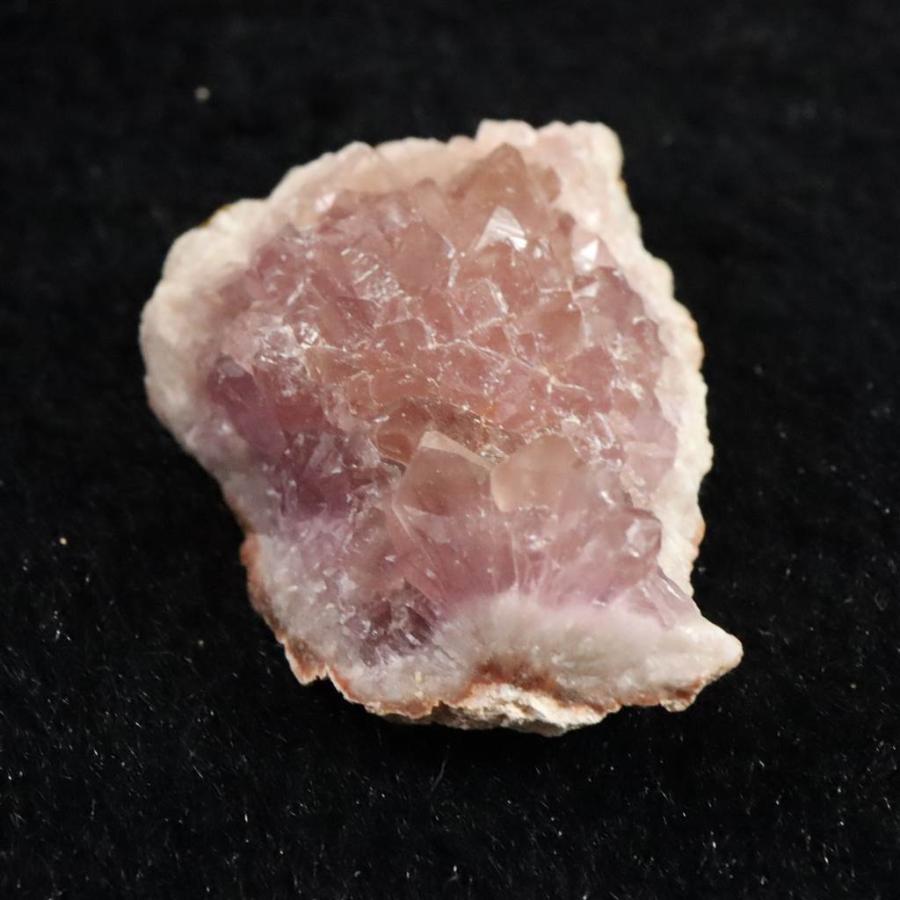 アルゼンチン産 ピンク アメジスト ジオード 15.9g 【榎本通商11547