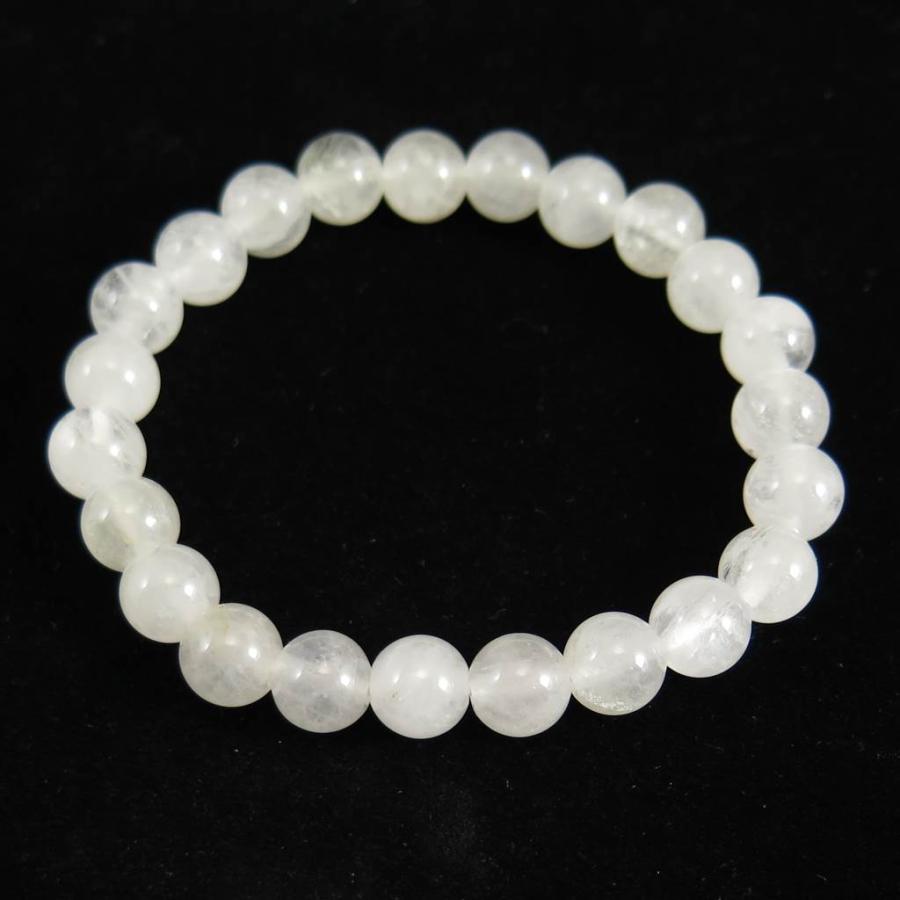 手芸素材・材料 乙女鉱山産乙女水晶12mm16玉 上質ブレスレット