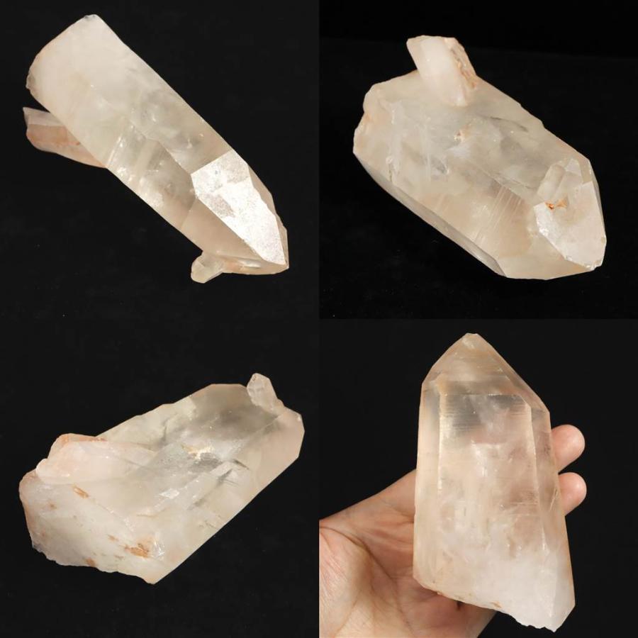 ブラジル産 ピンクレムリアンシード 114mm 原石 DT ドルフィン 240g