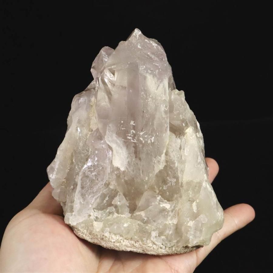 山梨県黒平水晶峠産 水晶クラスター 1756g 【榎本通商11106】 : 榎本