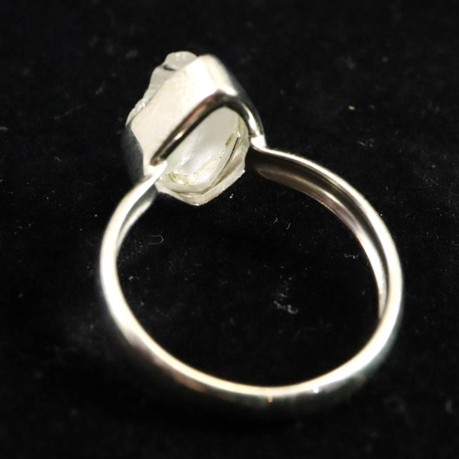 専用フェナカイトシルバーリング ロシア産 フェナカイト 11.6X8.1mm 原石 リング 12号 【榎本通商19516
