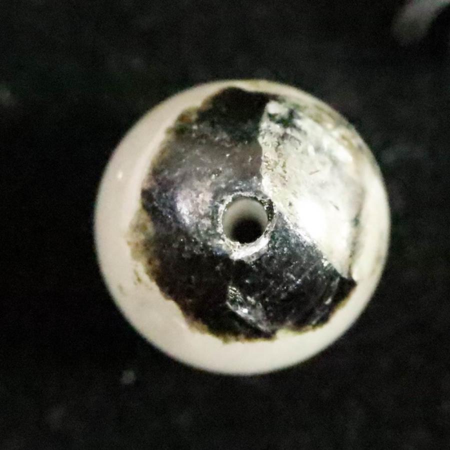 ブラジル産 フェナカイト 8.4mm玉ビーズ 一粒 現物 鑑別済 4.52ct 