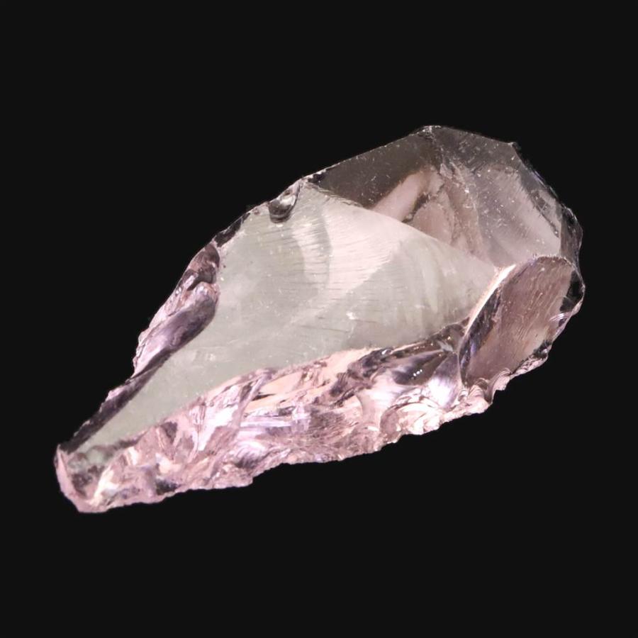 シェラネバダ産アンダラクリスタル　ルミネッセント・ピンク 原石ルース 62.2g 【榎本通商20677】の画像