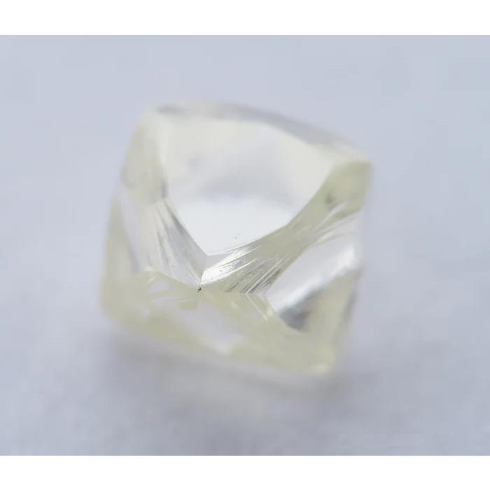 天然 ダイヤモンド ソーヤブル結晶 正八面体 0.456ct Hカラー VVS1  ソ付 【榎本通商25870】の画像