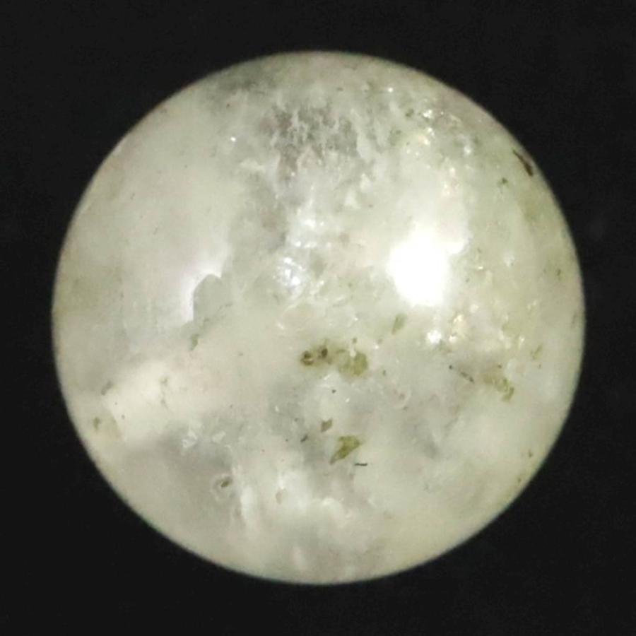 ブラジル産 フェナカイト 9.4mm玉ビーズ 一粒 現物 鑑別済 6.35ct