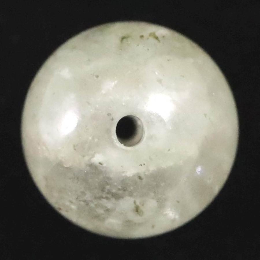 ブラジル産 フェナカイト 9.4mm玉ビーズ 一粒 現物 鑑別済 6.35ct