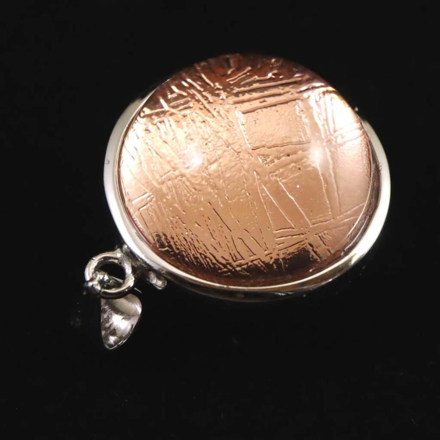 ギベオン ピンクゴールド 15mmボール型 ペンダントトップ 7.5g 【榎本