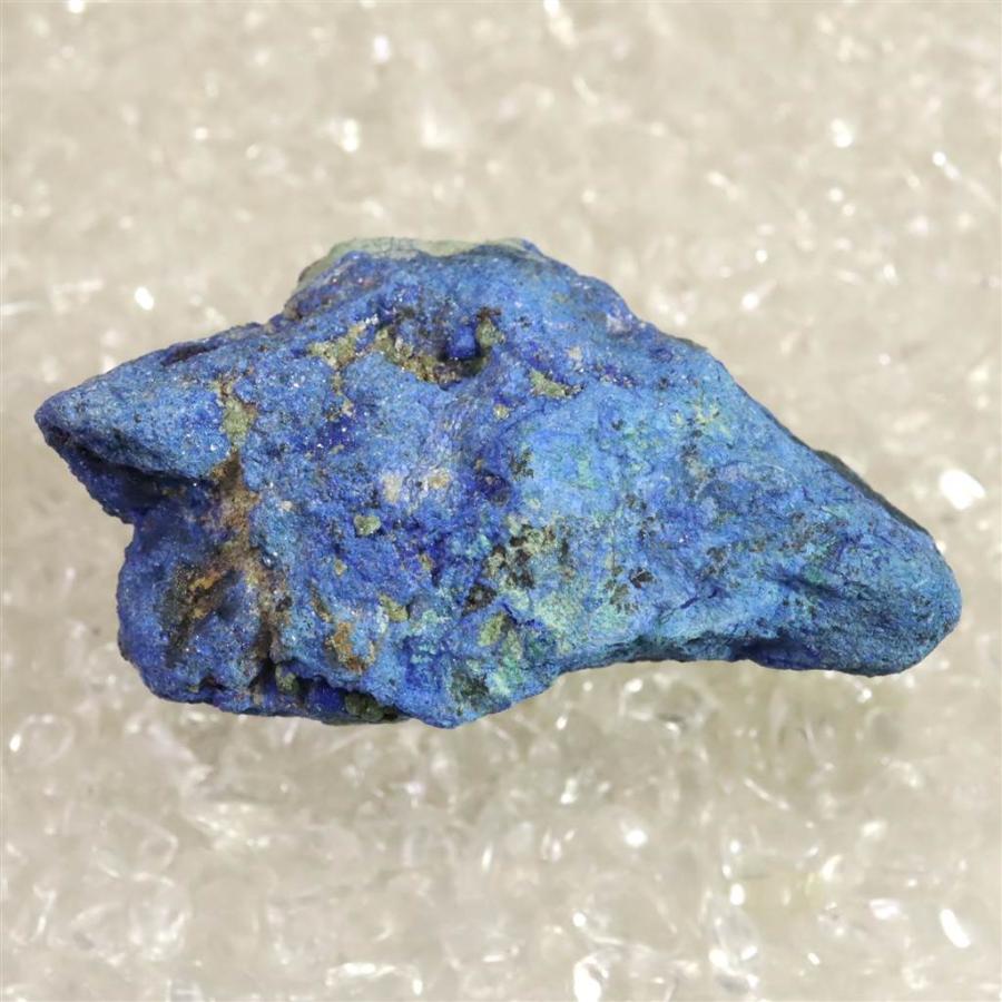 ギリシャ産 アズライト マラカイト 藍銅鉱 原石 23.7g 【榎本通商34390