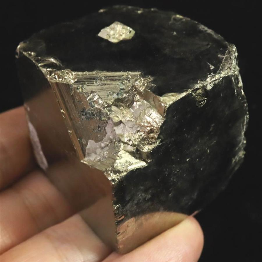 ペルー産 パイライト 黄鉄鉱 36mmキューブ 219g 【榎本通商35072