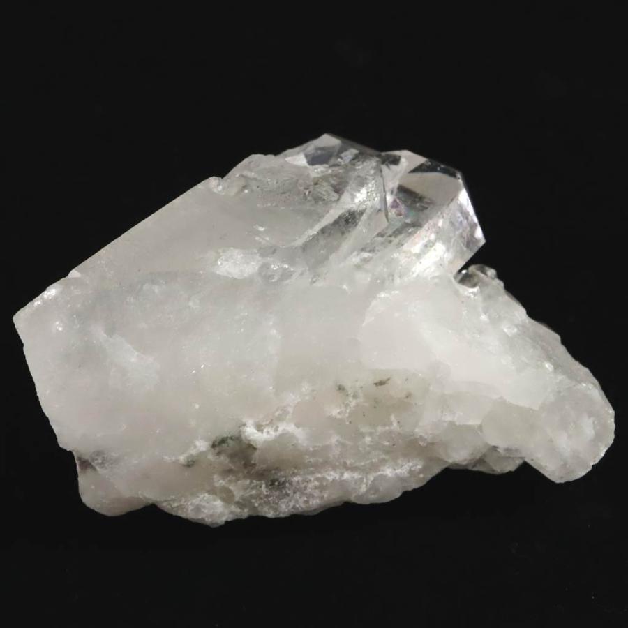 トマスゴンサガ水晶　クラスター　ハイクオリティ　透明　天然石 トマスゴンサガ産 水晶 原石 クラスター 82mm 証明書付 200.5g 【榎本