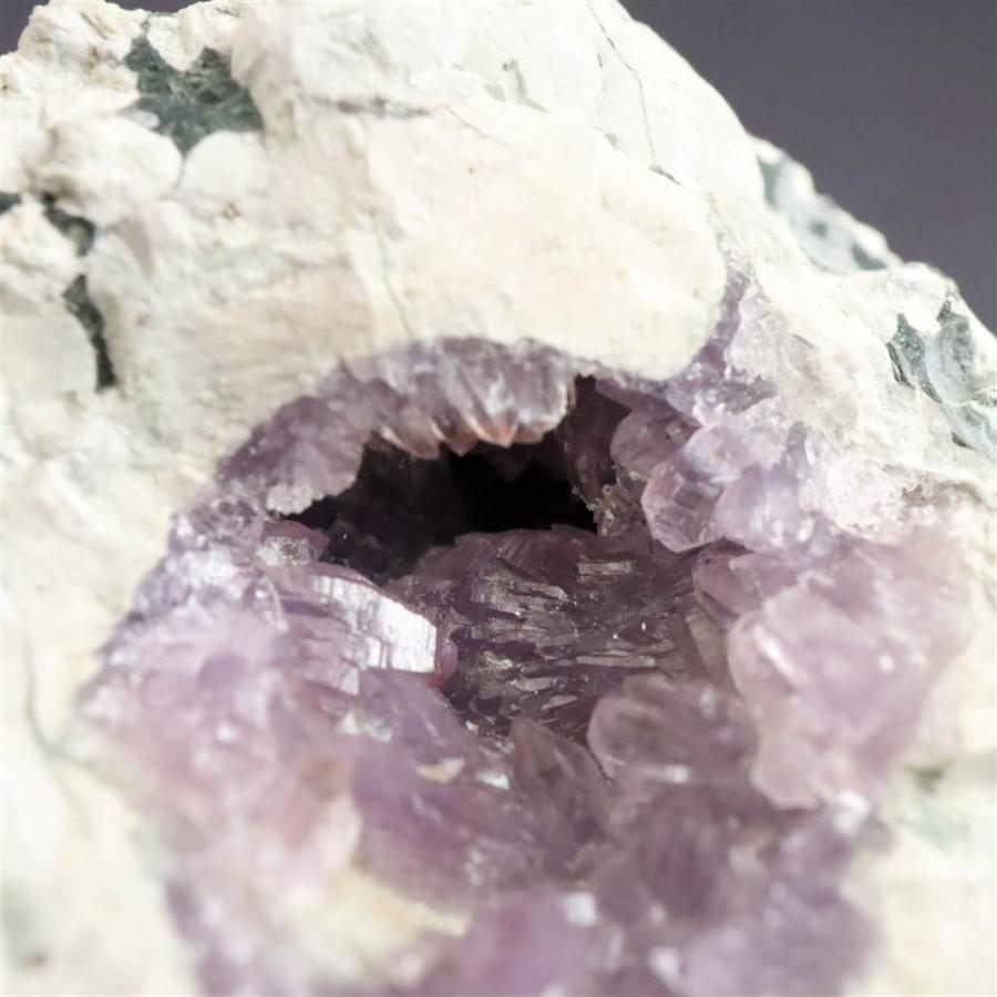 福島県只見町産 かぐや姫水晶 紫水晶 33.4g 【榎本通商43694】 : 榎本