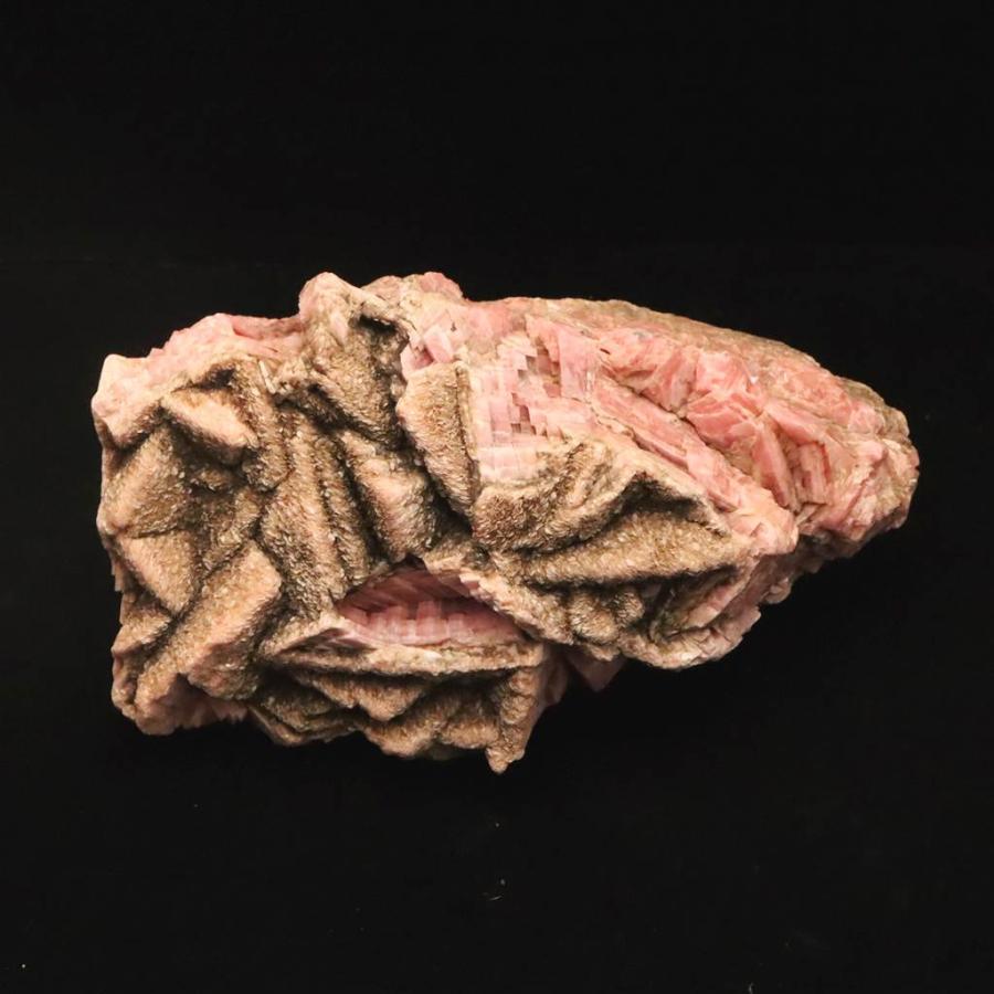 北海道 稲倉石鉱山インカローズ ロードクロサイト  21cm原石 3.7kg 【榎本通商43984】の画像