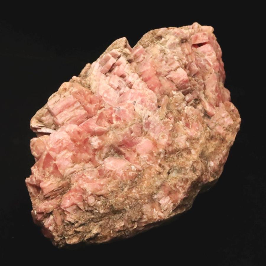 北海道 稲倉石鉱山インカローズ ロードクロサイト  21cm原石 3.7kg 【榎本通商43984】の画像
