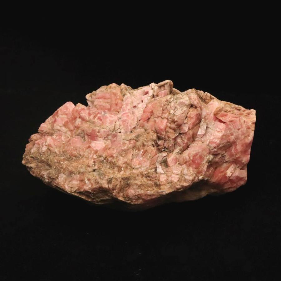 北海道 稲倉石鉱山インカローズ ロードクロサイト  21cm原石 3.7kg 【榎本通商43984】の画像