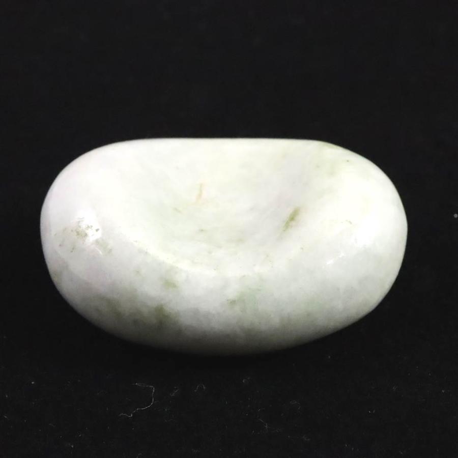 宝石　　翡翠　ヒスイ　　箸 ミャンマー産 ラベンダー ＆グリーン翡翠 ヒスイ 44mm 箸置 46.0g