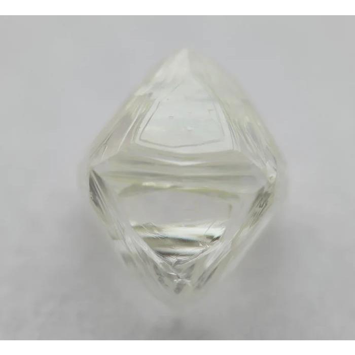 天然 ダイヤモンド ソーヤブル結晶 正八面体 0.402ct Hカラー Flawless  ソ付 【榎本通商46781】の画像