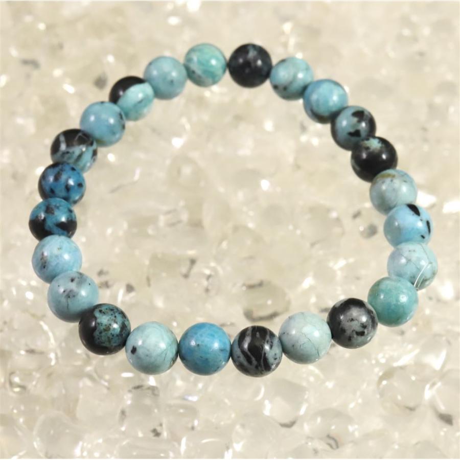 ブルーオパール 8mm玉ブレスレット 12.5g 【榎本通商49443】 : 榎本