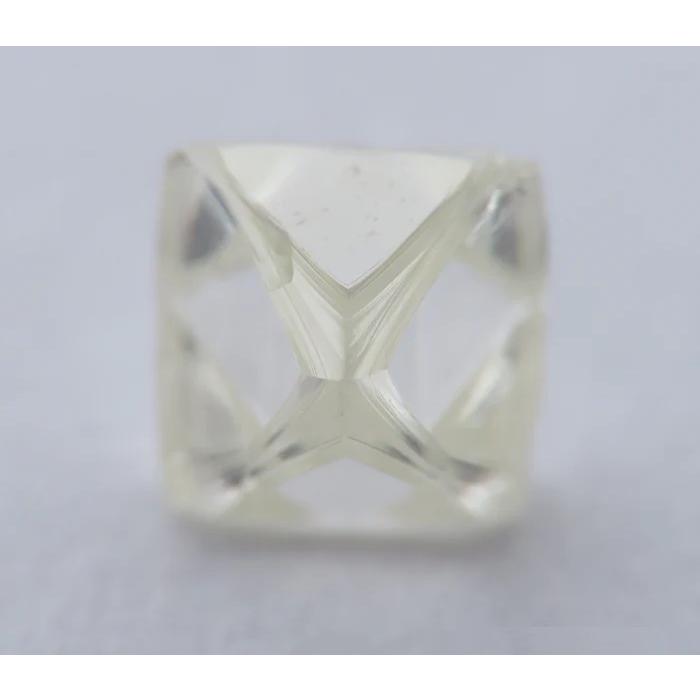 天然 ダイヤモンド ソーヤブル結晶 正八面体 0.475ct Hカラー Flawless  ソ付 【榎本通商50899】の画像