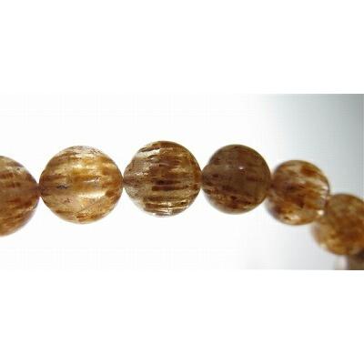 カコクセナイトインクォーツ 11.5mm玉 ブレスレット【510946a】 : 榎本