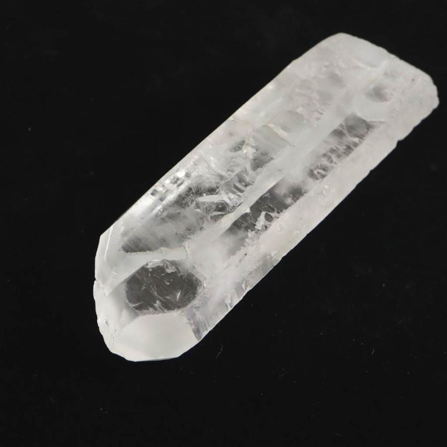 ヒマラヤ産アイスクリスタル ニルヴァーナクォーツ 蝕像水晶 タン