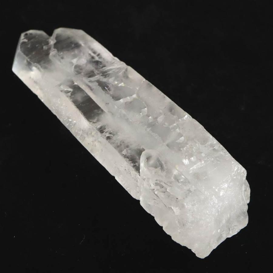 ヒマラヤ産アイスクリスタル ニルヴァーナクォーツ 蝕像水晶 タン