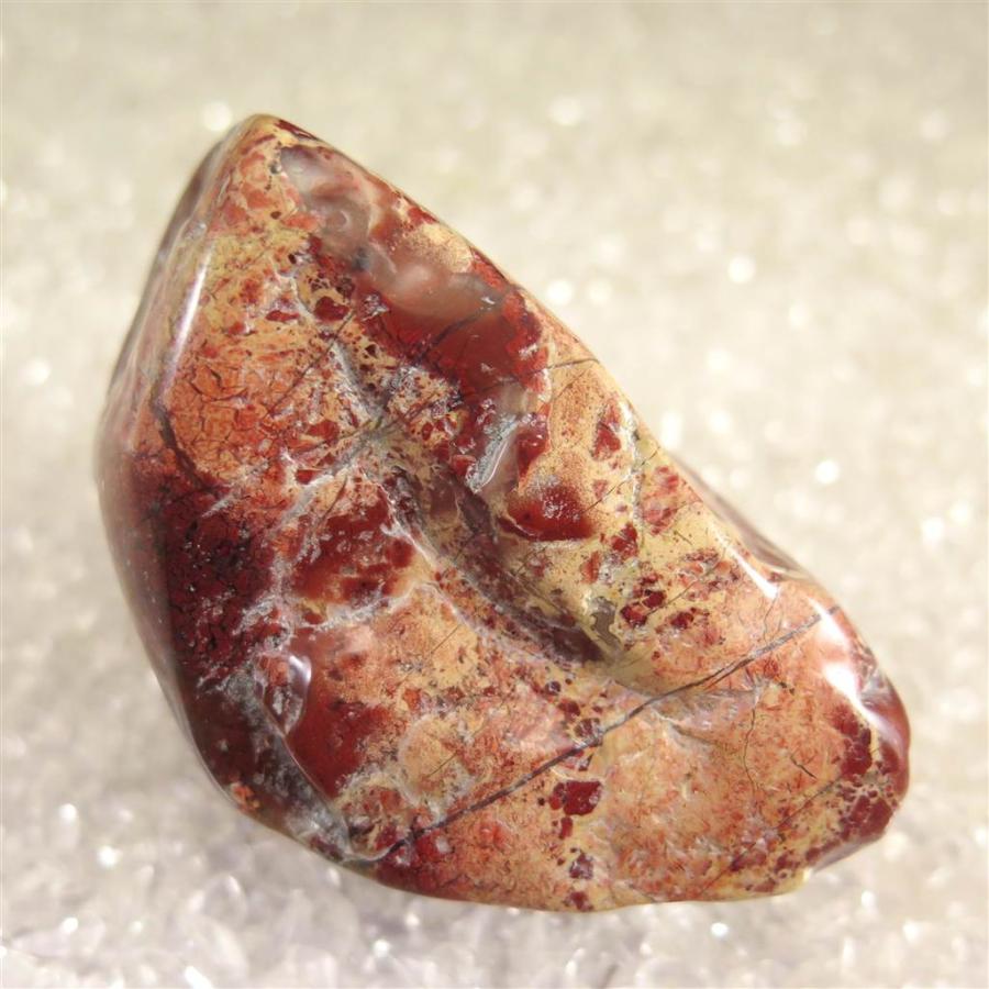 佐渡赤玉石 レッドジャスパー ドゥルージークォーツ 佐渡赤玉石 レッド