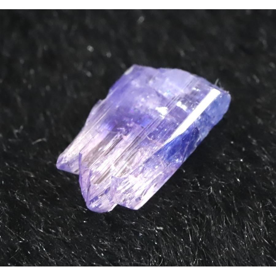 バイカラー タンザナイト 原石 結晶 非加熱 2.77ct 【榎本通商58407