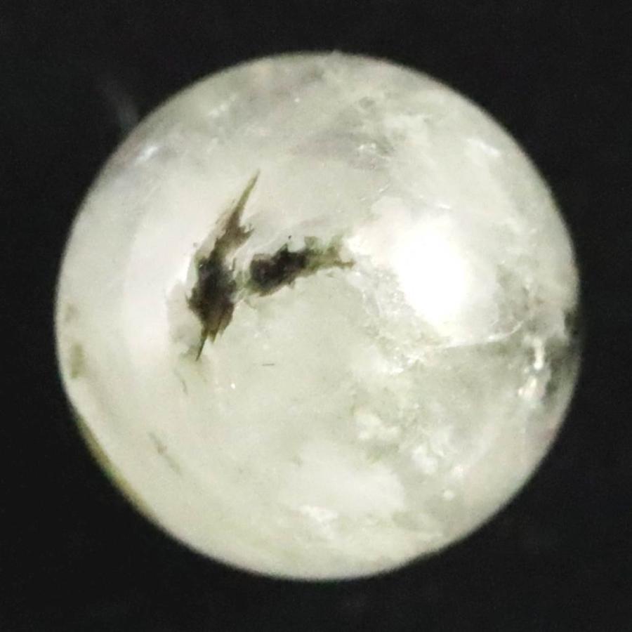 ブラジル産 フェナカイト 9.4mm玉ビーズ 一粒 現物 鑑別済 6.40ct 