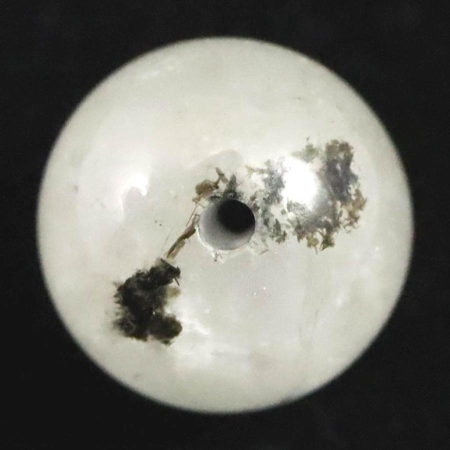 ブラジル産 フェナカイト 9.4mm玉ビーズ 一粒 現物 鑑別済 6.42ct 【榎本通商61212】_4