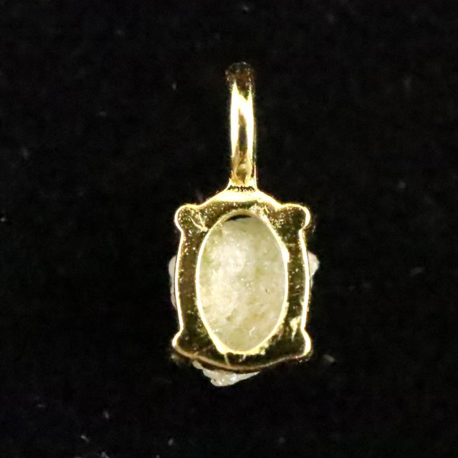 天然 グレー ダイヤモンド 原石 ペンダントトップ 0.28g 【榎本通商