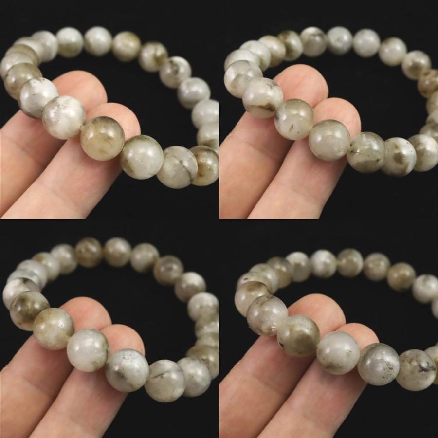 インドネシア産 イジェン水晶 10mm玉ブレスレット 証明書付 28.5g