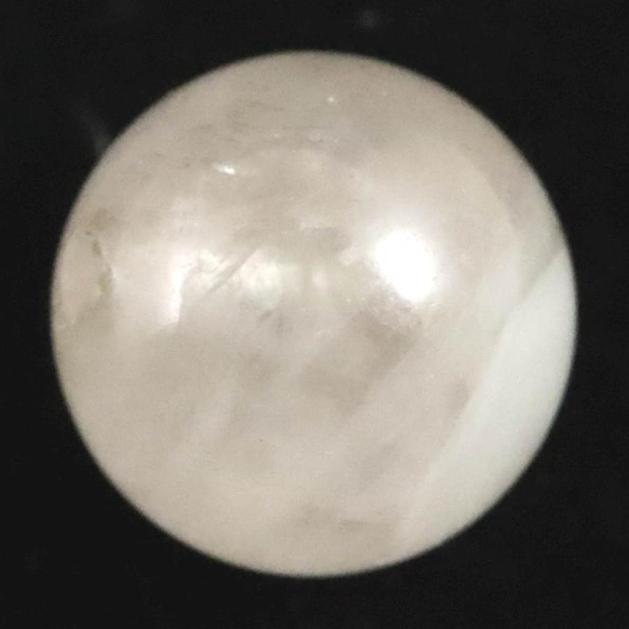 ブラジル産 フェナカイト 9.4mm玉ビーズ 一粒 現物 鑑別済 6.38ct  【榎本通商68706】の画像