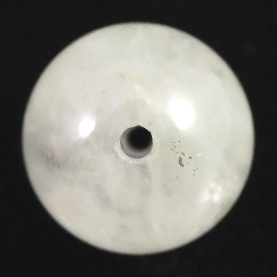 ブラジル産 フェナカイト 9.4mm玉ビーズ 一粒 現物 鑑別済 6.35ct 【榎本通商69386】_4