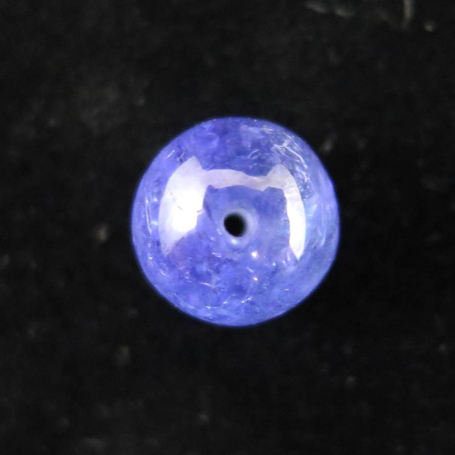 タンザナイト8mm玉ビーズ （1粒・現物） 0.94g 【榎本通商72891