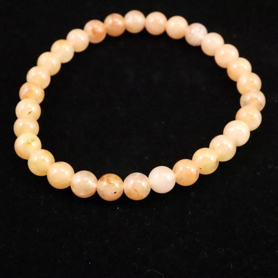 H&E社 サチャロカローズ アゼツライト（AZOZEO) 6mm玉ブレスレット