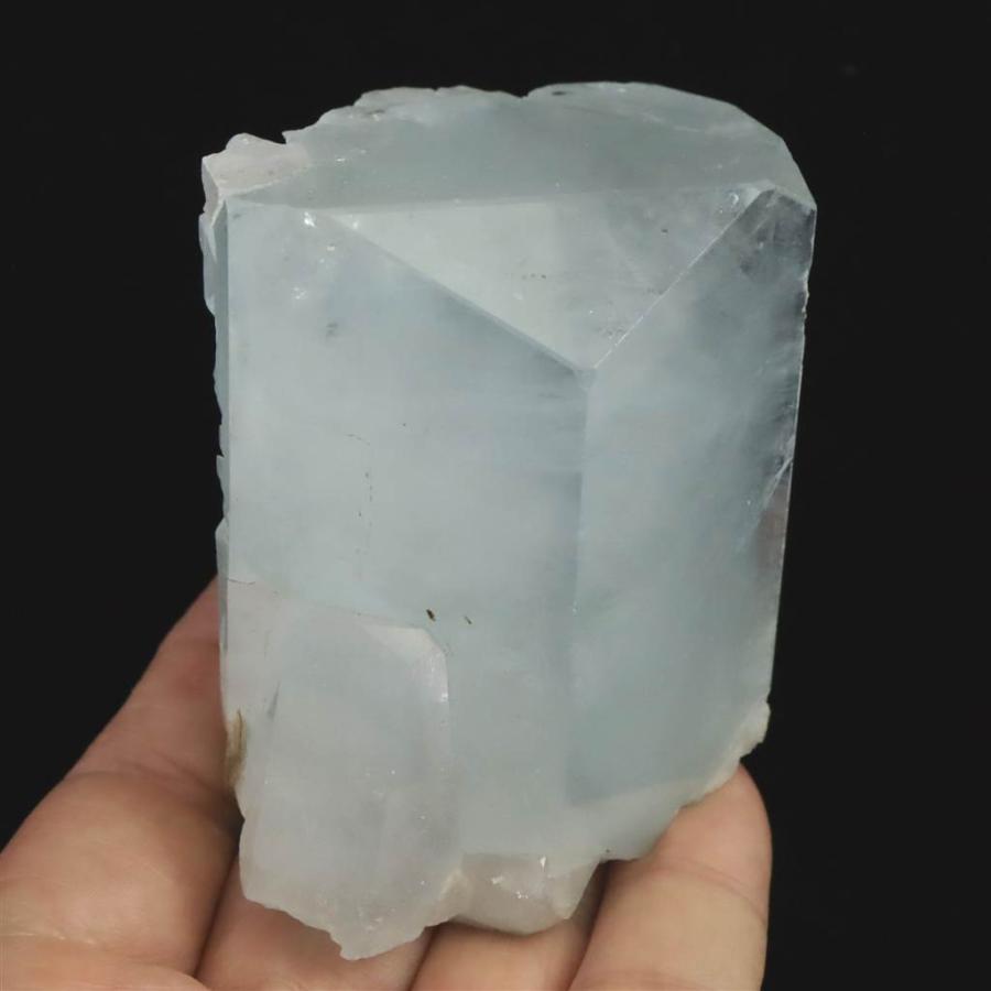 アクアマリン 70mm 結晶　原石 パキスタン カラコルム山脈 ナガール渓谷産 262.0ｇ 【榎本通商80921】の画像
