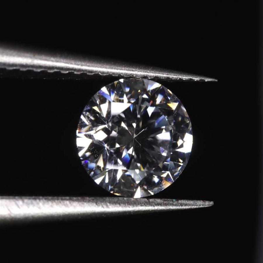 1.08ct D VVS2 3EX ラボグロウンダイヤモンド HPHT ラウンドカット 