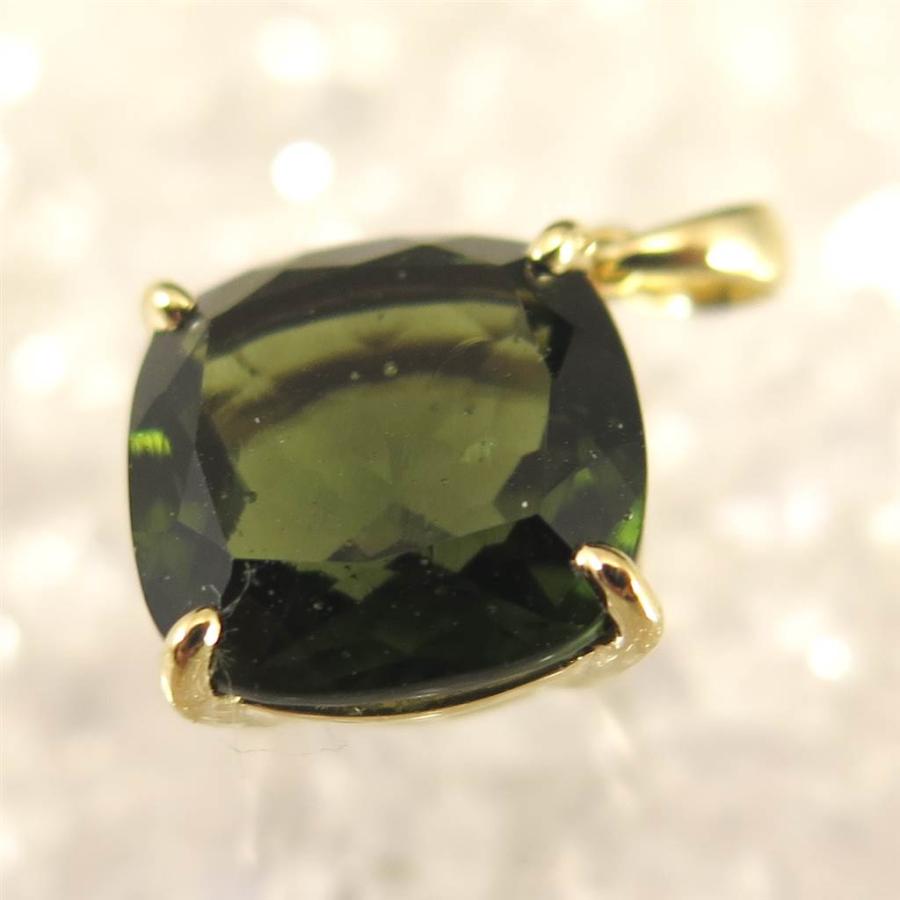 モルダバイト ペンデュラム 鑑別書付き 鑑別書付き】1点物☆超希少