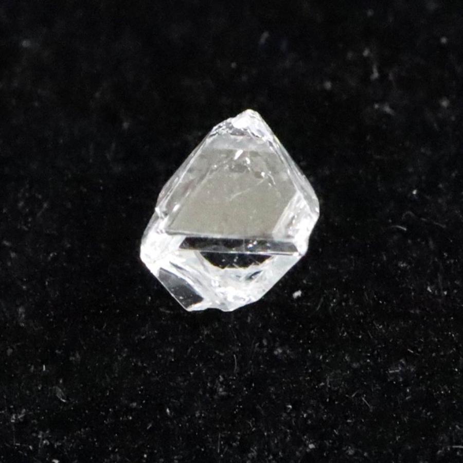 天然 ダイヤモンド ソーヤブル結晶 八面体 成長丘 0.071ct 【榎本通商 