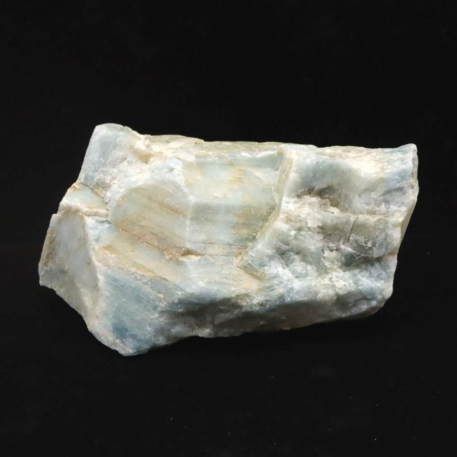 ヒマラヤ スカルドゥ産 アクアマリン 145mm原石　1055g 【榎本通商85160】の画像