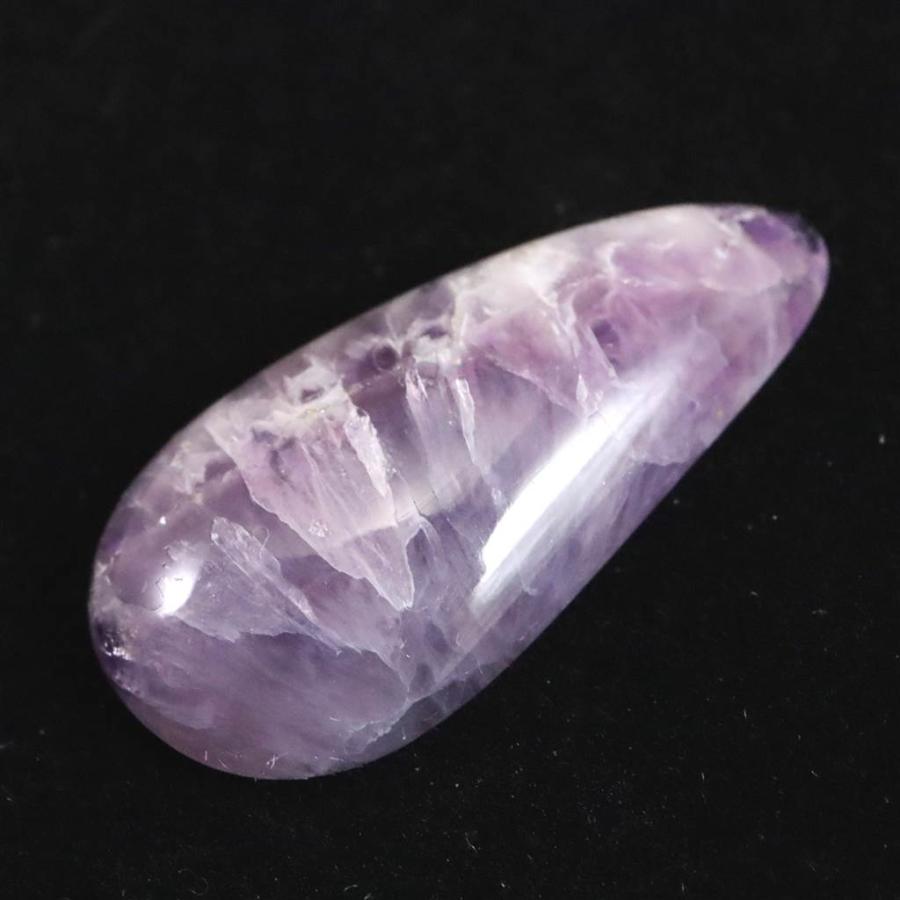 群馬県 戸神山産 紫水晶 アメジスト 28mmペアシェイプ ルース 2.9g