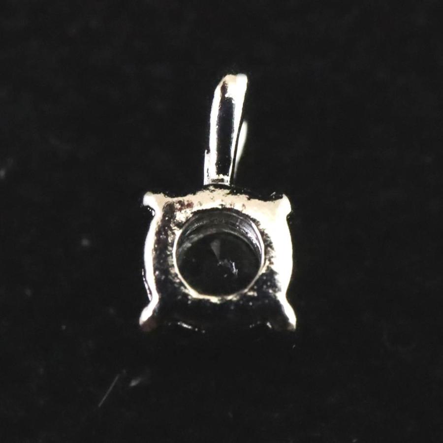 ロシア産 フェナカイト 4mmラウンド ペンダントトップ 0.29g 【榎本