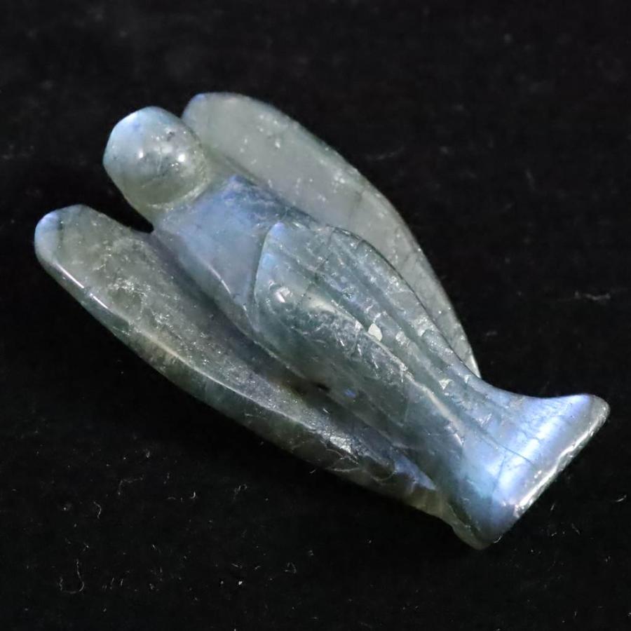 ブルー ラブラドライト 47mmエンジェル 天使 17.4g 【榎本通商91472