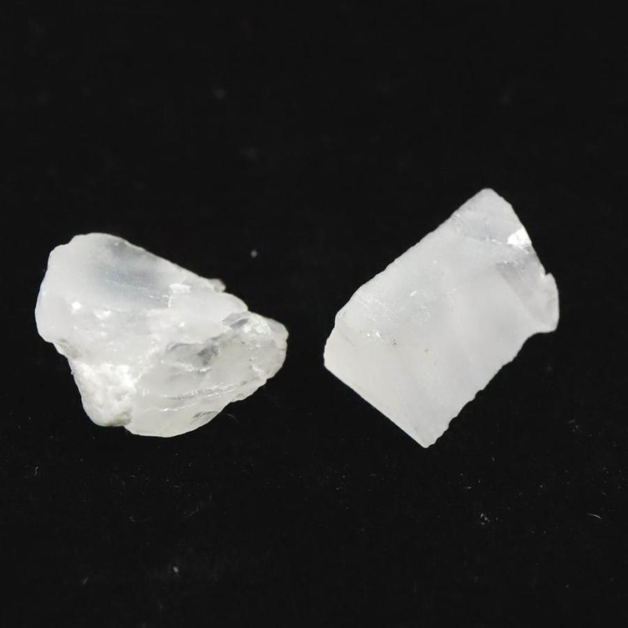 ロシア産フェナカイト ロシア産 フェナカイト 原石 2個セット 0.80g 【榎本通商98548