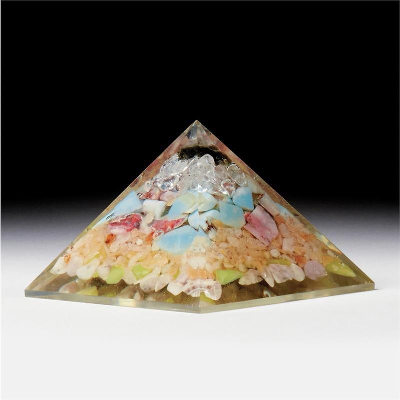 H&E社 オルゴナイト ピラミッド 【生命力】 証明書付 【榎本通商kep060