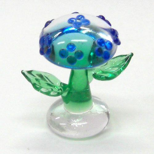 あじさい ブルー 花 ガラス細工 雑貨 置物 Ff 102 江の島ガラスhook 通販 Yahoo ショッピング