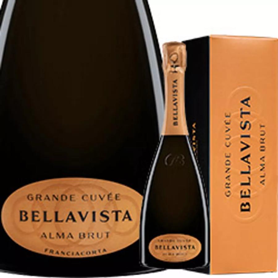 ワイン スパークリングワイン フランチャコルタ・グランデ・キュヴェ・アルマ・ブリュット [ボックス付] / ベラヴィスタ イタリア 750ml