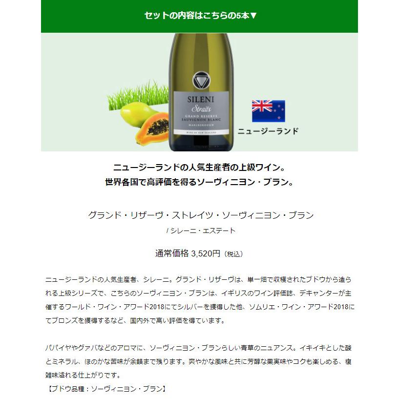 毎日続々入荷 ワイン ワインセット 夏味白ワイン5本セット Wr6 5 X 5 送料無料 750ml